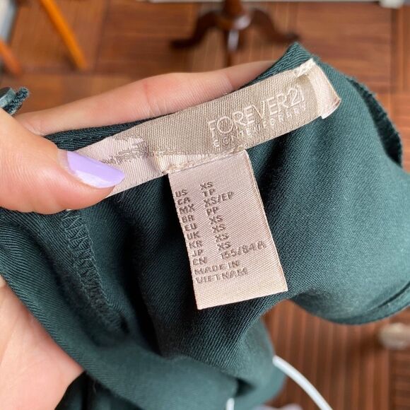 Green dress by F21 - Picture 11 of 11